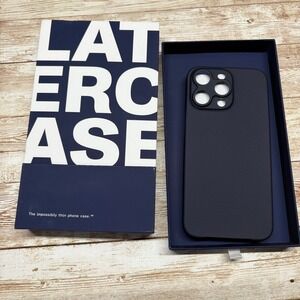 Latercase Willy Blue Phone Case for iPhone 15 Pro Max Impossibly Thin  Open Box